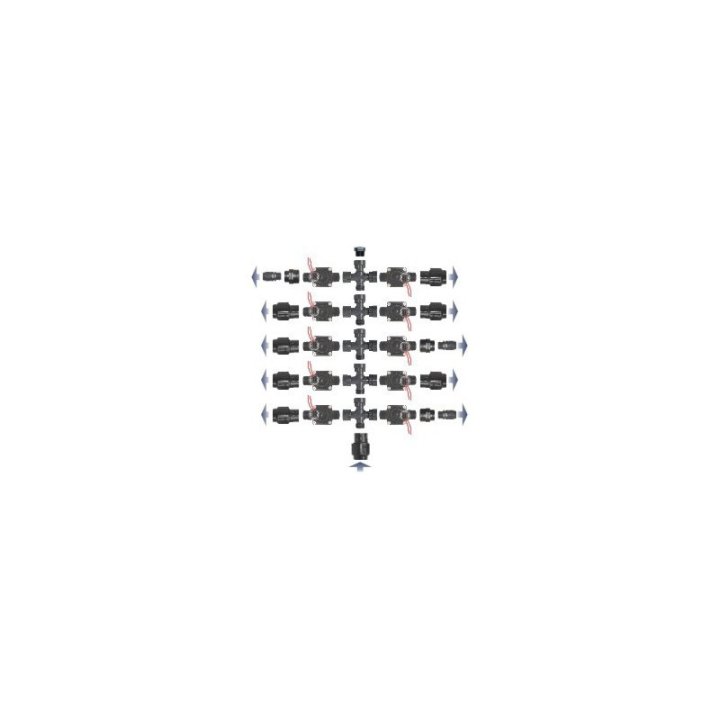 Hunter PGV-101 electrovalve, cu control debit 1",  filet exterior