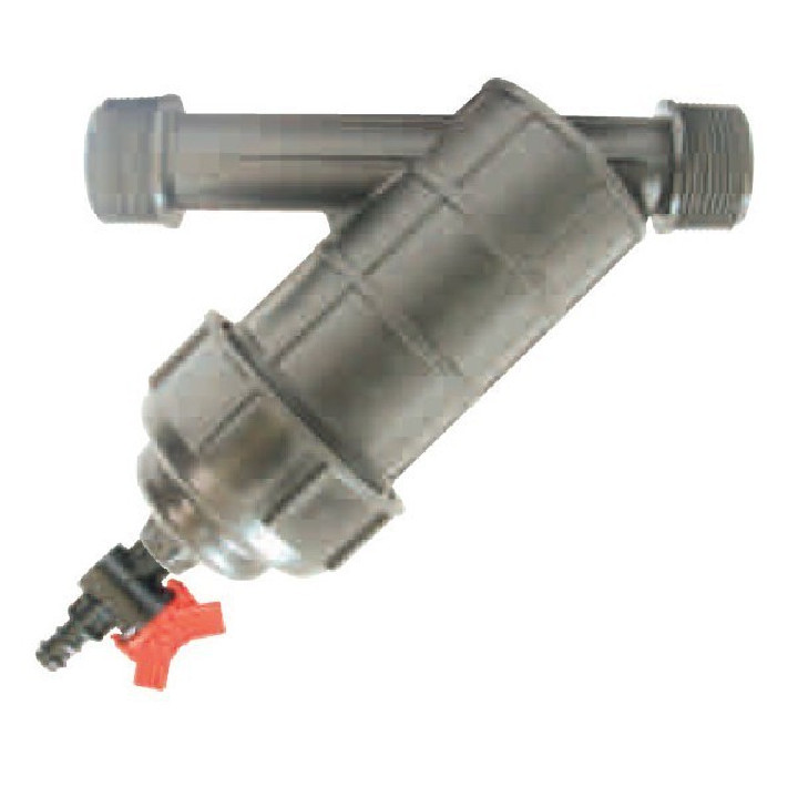 Filtru cu sita 5/4" 8m3/ora, cu robinet de purjare special (3385/0124)
