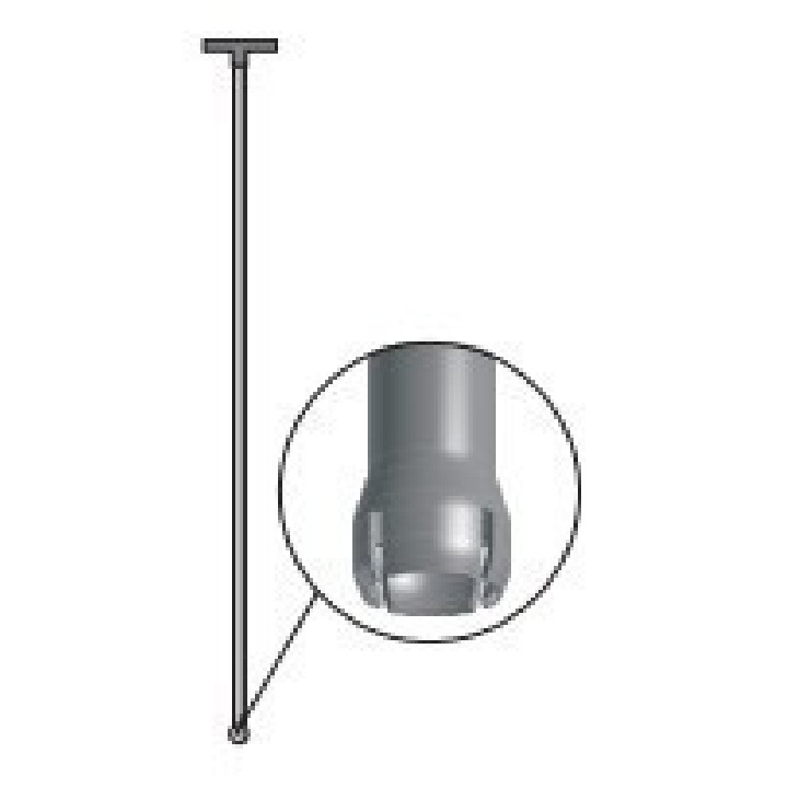 Teava pentru scoaterea bilei 20 mm x 1500 (pentru bila de 22)