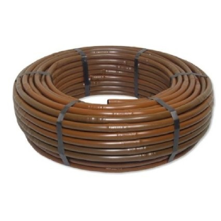 Țeavă de picurare maro pentru grădină DN20 mm 33 cm 3,3 l/h (100 m/rolă)