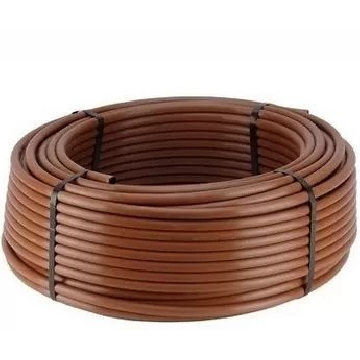 Țeavă de picurare maro pentru grădină DN20 mm 33 cm 2 l/h (300 m/rolă)