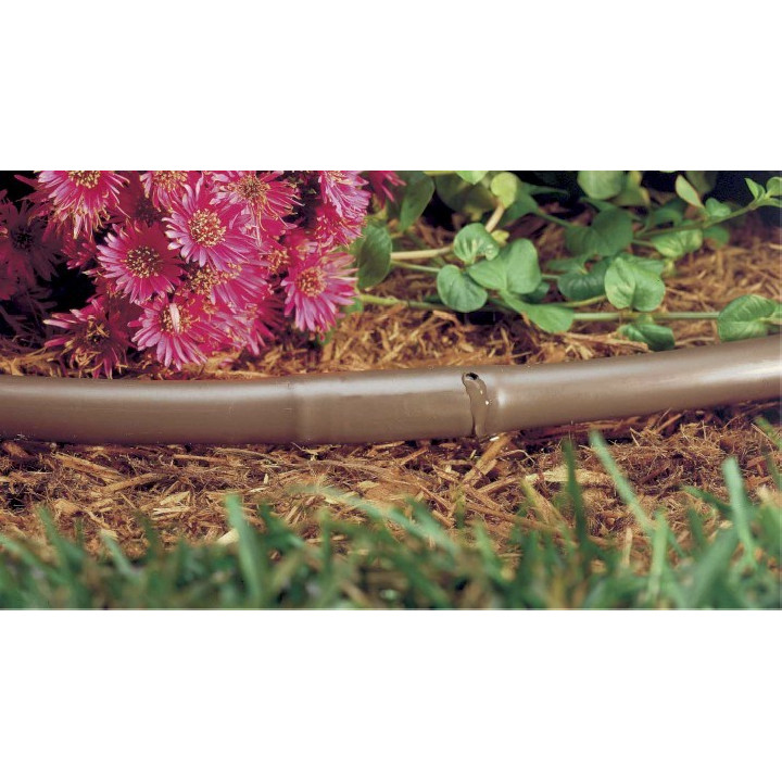 Țeavă de picurare maro pentru grădină DN20 mm 33 cm 2 l/h (100 m/rolă)