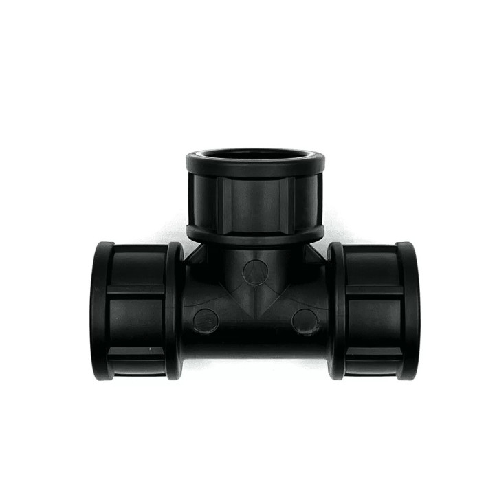 Teu plastic  1/2x1/2x1/2" FI PP