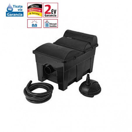 Set filtrare iaz gravitational Pontec Multiclear 15000 (11W UVC)