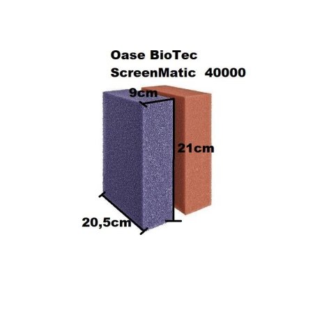 Oase BioTec ScreenMatic (12) 40000 bureti (rosu/mov)