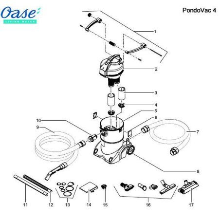 OASE  Pondovac 4 aspirator iaz (1800W)
