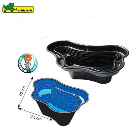 Bazin prefabricat de plastic CALMUS SII 220 L