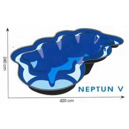 BAZIN PREFABRICAT DE PLASTIC NEPTUN V 3800 L