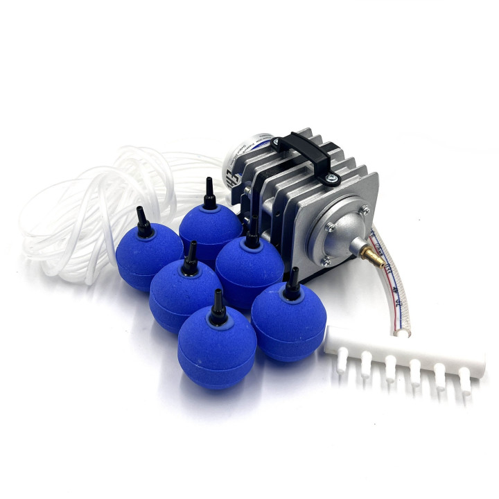 ACO 002 (35w) set, rotunde 6buc 50mm, tub 15m 4/6