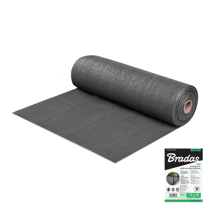 Plasa de umbrire GREYTEX 200 1,2 m x 50 m 95% gri antracit
