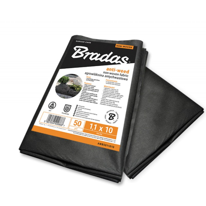 Geotextil de protectie 50 g 1,1 x 10m negru