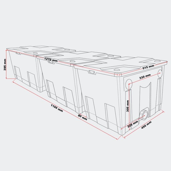 Filtru gravitational CBF-350C (90 000)