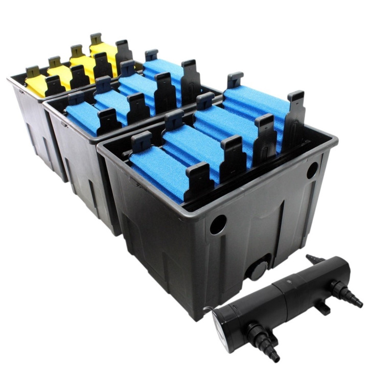 Filtru gravitational CBF-350C cu lampa UV CUV-224