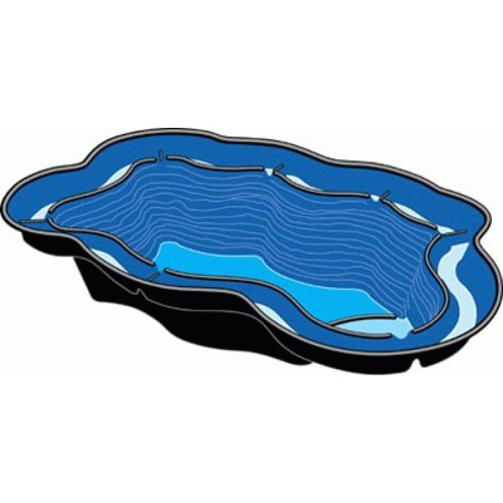 Bazin prefabricat de plastic IRIS SIII 530 L
