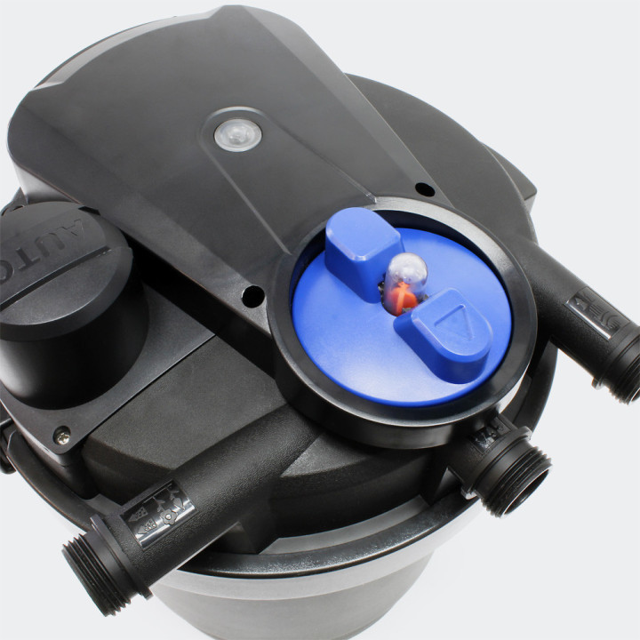 Set filtrare iaz subpresiune CPA 10000 (12 000) set 1. CHJ 4500 + Furtun Spiralat 4m DN32