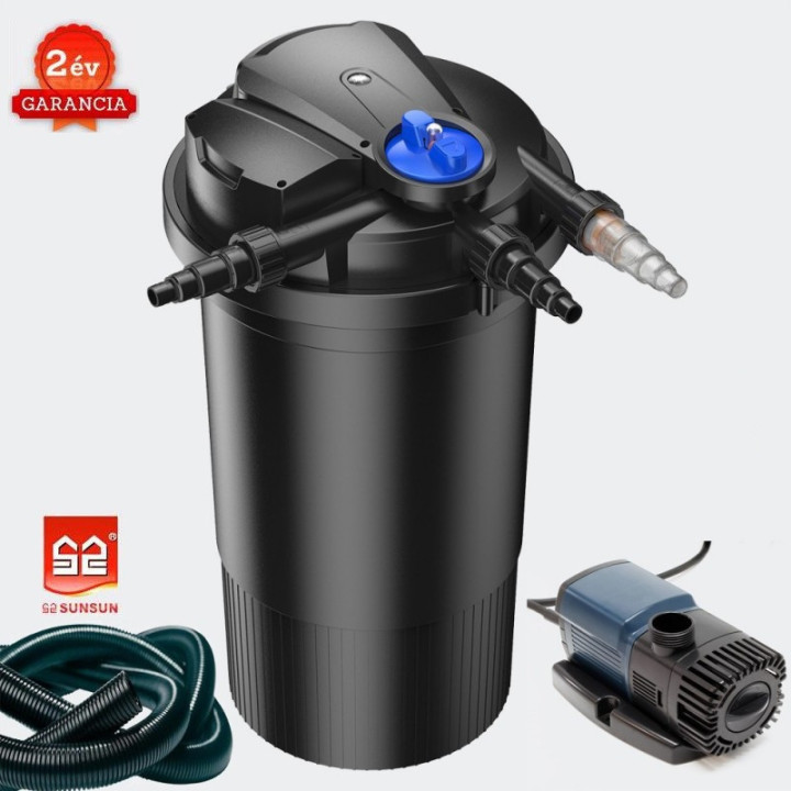 Set filtrare iaz subpresiune CPA 15000 (30 000) set 2. JTP 8000 + Furtun Spiralat 4m DN32