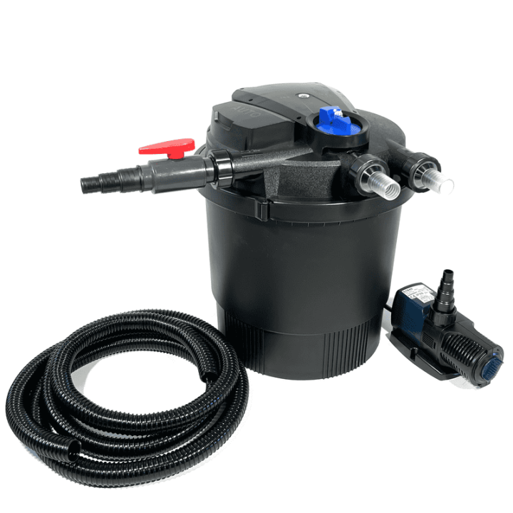 Set filtrare iaz subpresiune CPA 20000 (40 000) set 3. JTP 10000 + Furtun Spiralat 4m DN32