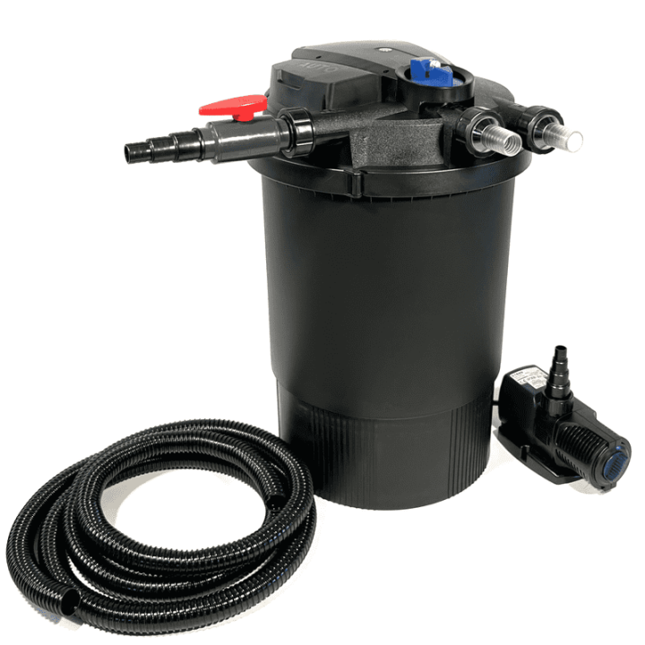 Set filtrare iaz subpresiune CPA 30000 (60 000) set 3. JTP 10000 + Furtun Spiralat 4m DN32
