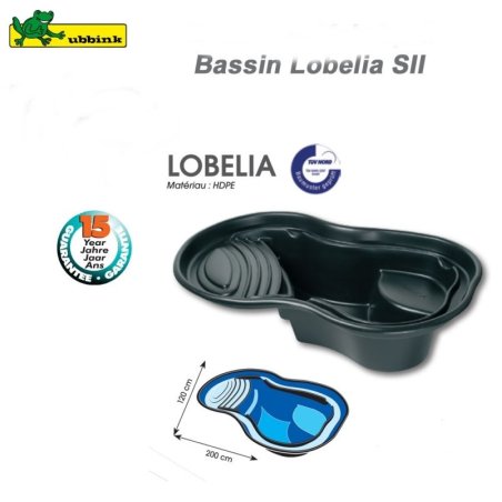 Bazin prefabricat de plastic LOBELIA SII 500 L