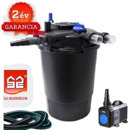 Set filtrare iaz subpresiune CPF 30000 (60 000) set 2. CTP 12000 + Furtun Spiralat 4m Dn32