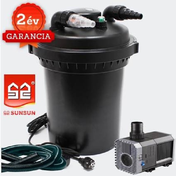 Set filtrare iaz subpreiune CPF 380 set 1. CHJ 3000 + furtun 3m DN25