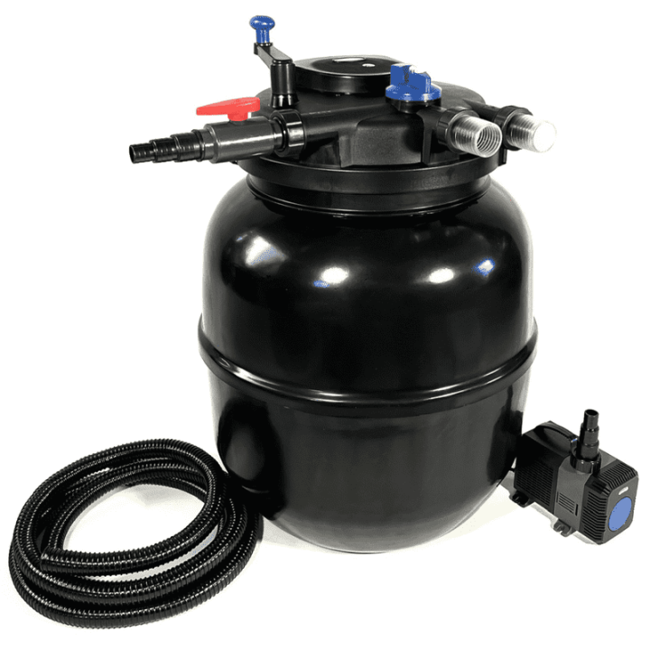 Set filtrare iaz subpresiune CPF 50000 (60 000) set 1. CTP 12000 + Furtun Spiralat 4m Dn32