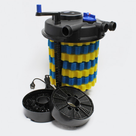Set filtrare iaz subpresiune CPF 50000 (60 000) set 1. CTP 12000 + Furtun Spiralat 4m Dn32