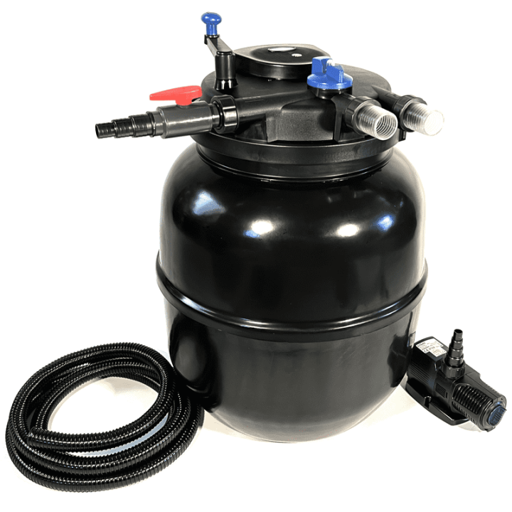 Set filtrare iaz subpresiune CPF 50000 (60 000) set 4. JTP 14000 + Furtun Spiralat 4m Dn32