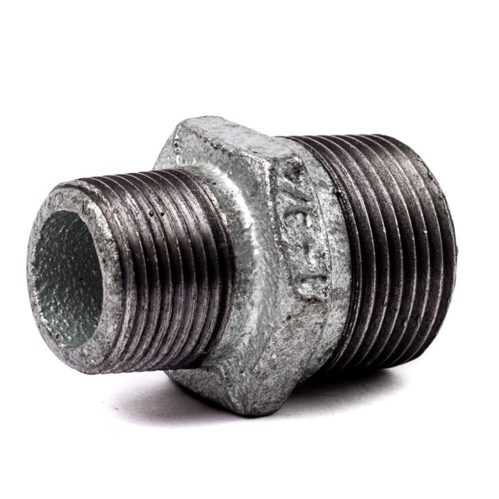 Niplu redus din fonta zincata 2"- 3/4" FE-FE. fish-farm.ro
