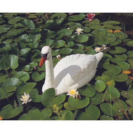 Lebădă albă 54,5cm - figurină din plastic
