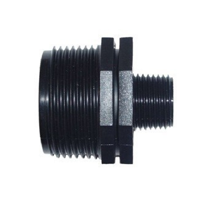 Plastic reductie niplu 5/4" x 1/2" FE-FE