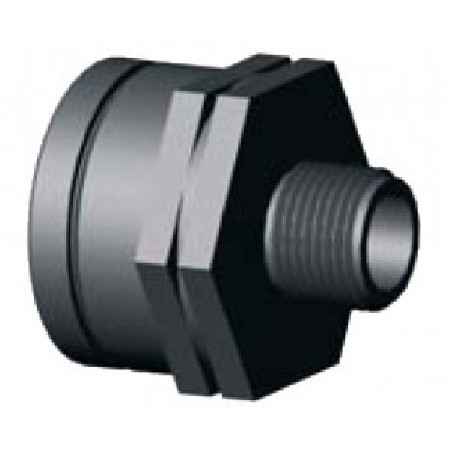 Plastic majorare filetata 6/4"FI x 3/4"FE