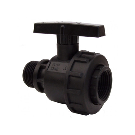 Robinet ball din plastic 5/4" FI-FE
