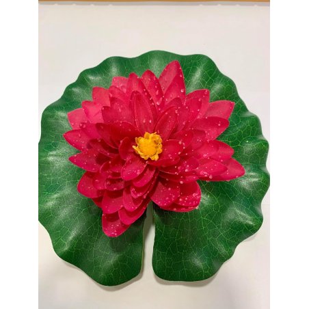 Nufar plastic mare 20cm, Rosu