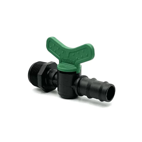 Supapă capăt furtun verde 20x1/2"FE 4bar