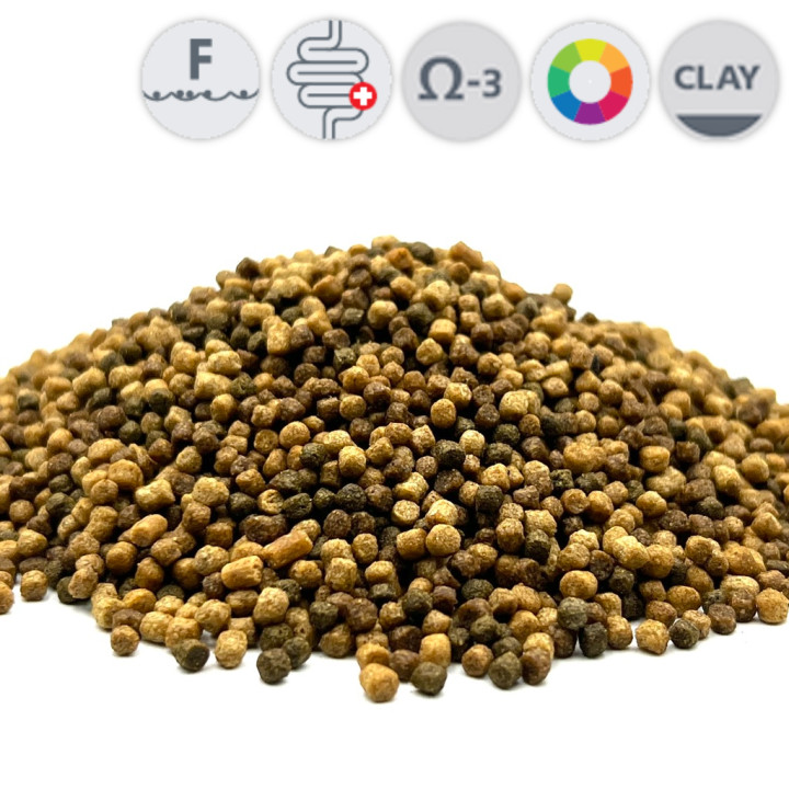 Koi Food Japonez Mix japonez plutitor 3mm (1Kg)