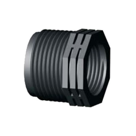 Plastic reductie filetata 1" FE 1/2" FI