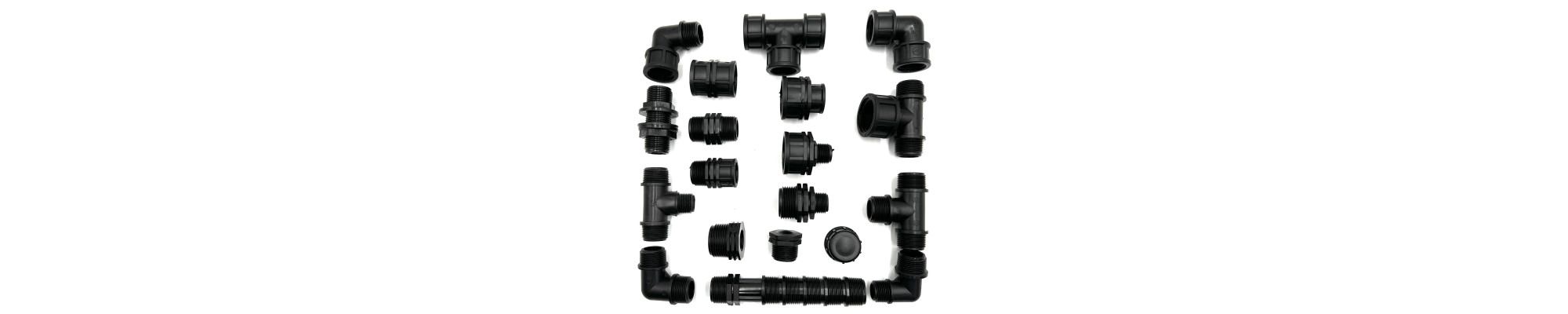 Fitinguri filetate din plastic