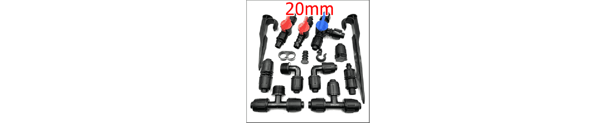 Accesorii pentru furtun de picurare DN20