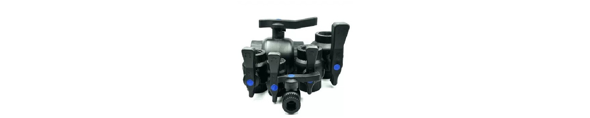 Robinet plastic cu insertii metalice