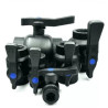 Robinet plastic cu insertii metalice