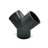 Fiting PVC Y cu lipire