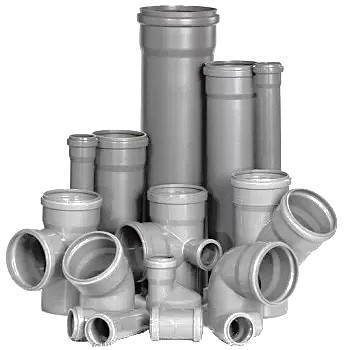 Fitinguri PVC cu garnitura